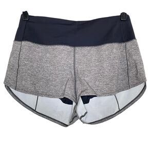 Lululemon athletica Gray Hotty Hot Shorts 2.5" Inseam Size 8